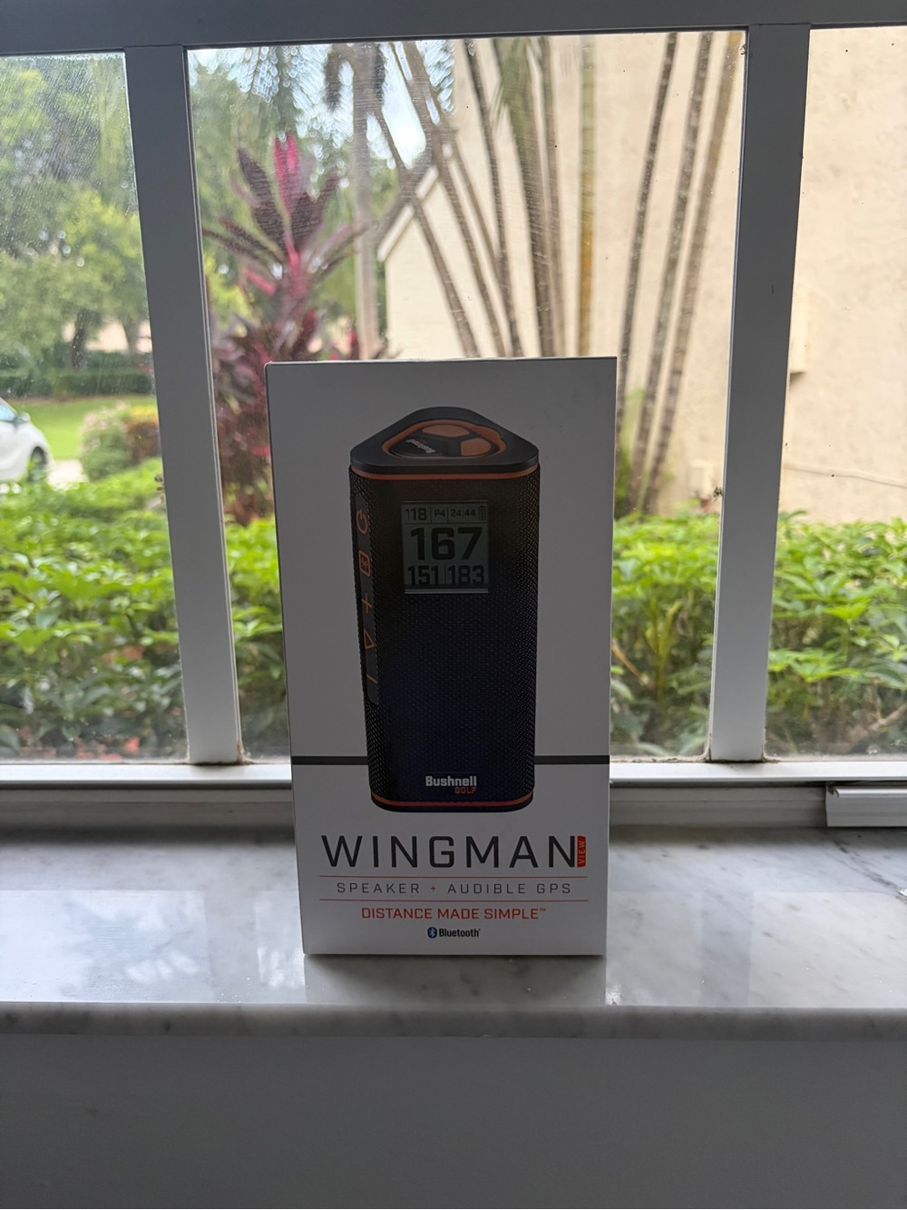 Bushnell Wingman View Golf Speaker + Audible GPS – Brand New in Box